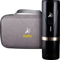 Produktbild: Aqiila Coffeebird Portable espresso machine Kaffeemaschine Schwarz Fassungsverm&ouml;gen Tassen=5 f&uuml;r unterwegs / portable