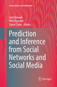 Produktbild: Prediction and Inference from Social Networks and Social Media