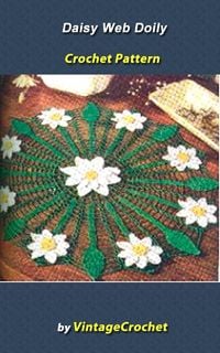 Produktbild: Daisy Web Doily Vintage Crochet Pattern eBook