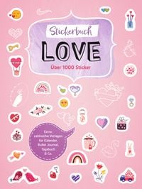 Produktbild: Stickerbuch Love I Über 1000 Sticker