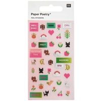 Produktbild: Sticker Futschikato, Pixel Power, PVC, 4 Blatt