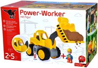 Bild vom Artikel BIG 800054837 - BIG-Power-Worker Radlader + Figur, Sandspielzeug vom Autor 