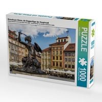 Produktbild: CALVENDO Puzzle Warschauer Sirene, die Wappenfigur der Hauptstadt | 1000 Teile Lege-Gr&ouml;&szlig;e 64x48cm Foto-Puzzle f&uuml;r gl&uuml;ckliche Stunden