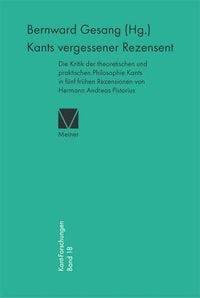 Produktbild: Kants vergessener Rezensent