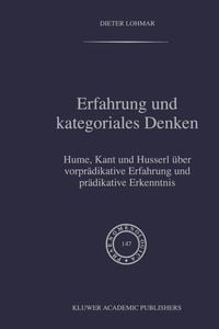 Produktbild: Erfahrung und Kategoriales Denken