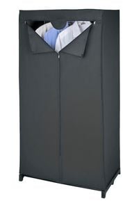 Produktbild: Kleiderschrank Mod. Deep Black, mit Rei&szlig;verschluss