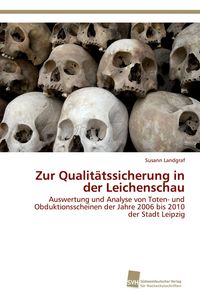 Produktbild: Zur Qualit&auml;tssicherung in der Leichenschau