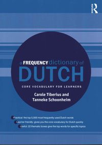 Bild vom Artikel A Frequency Dictionary of Dutch vom Autor Carole Tiberius
