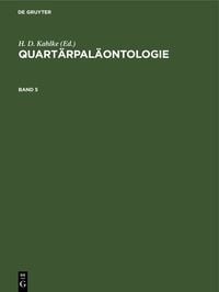 Produktbild: Quart&auml;rpal&auml;ontologie. Band 5