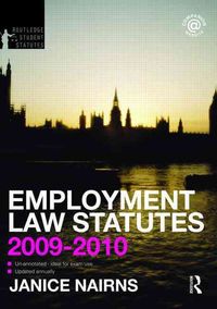 Produktbild: Employment Law Statutes 2009-2