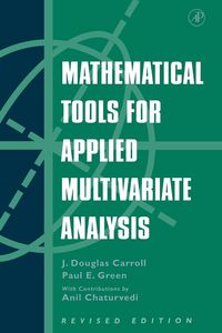 Produktbild: Mathematical Tools for Applied Multivariate Analysis