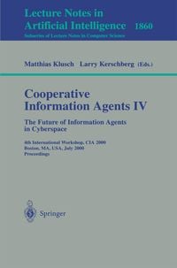 Produktbild: Cooperative Information Agents IV - The Future of Information Agents in Cyberspace