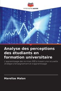 Produktbild: Analyse des perceptions des &eacute;tudiants en formation universitaire