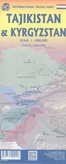 Produktbild: ITM Map Kyrgyzstan & Tajikistan