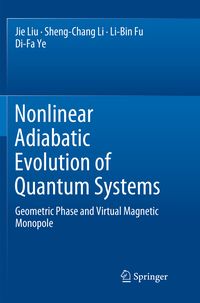 Produktbild: Nonlinear Adiabatic Evolution of Quantum Systems