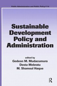Produktbild: Sustainable Development Policy and Administration