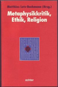 Produktbild: Metaphysikkritik, Ethik, Religion