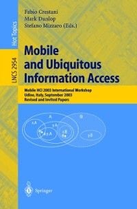 Produktbild: Mobile and Ubiquitous Information Access