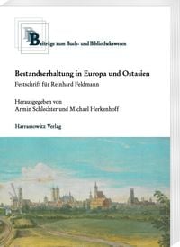 Produktbild: Bestandserhaltung in Europa und Ostasien
