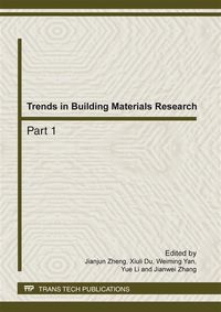 Produktbild: Trends in Building Materials Research