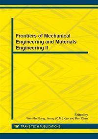 Produktbild: Frontiers of Mechanical Engineering and Materials Engineering II