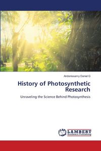Produktbild: History of Photosynthetic Research