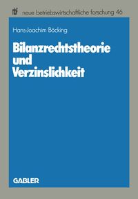 Produktbild: Bilanzrechtstheorie und Verzinslichkeit