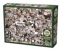 Produktbild: COBBLE HILL PUZZLES - Schwarz und Weiss: Tiere 1000 Teile