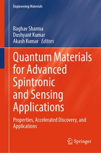 Produktbild: Quantum Materials for Advanced Spintronic and Sensing Applications