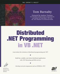 Produktbild: Distributed .NET Programming in VB .NET