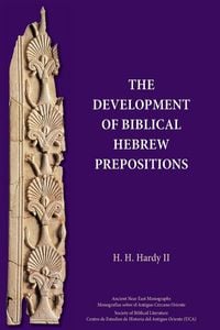 Produktbild: The Development of Biblical Hebrew Prepositions