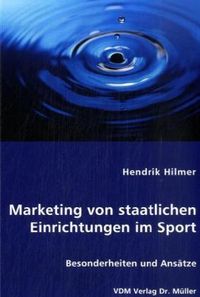 Produktbild: Marketing von staatlichen Einrichtungen im Sport