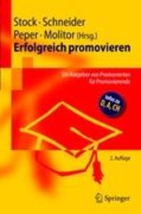 Produktbild: Erfolgreich promovieren