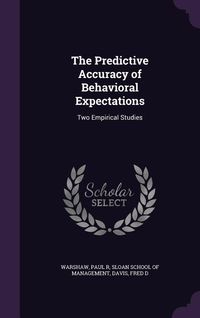 Produktbild: The Predictive Accuracy of Behavioral Expectations
