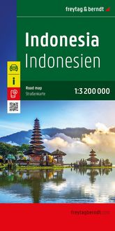 Produktbild: freytag & berndt Stra&szlig;enkarte Indonesien 1:3,2 Mio.