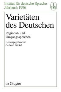 Produktbild: Variet&auml;ten des Deutschen