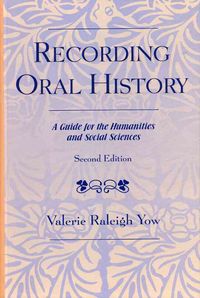 Produktbild: Recording Oral Hist 2/e