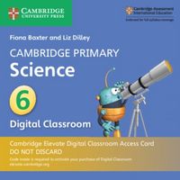 Produktbild: Cambridge Primary Science Stage 6 Cambridge Elevate Digital Classroom Access Card (1 Year)