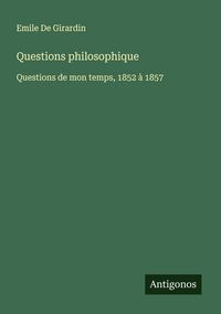 Produktbild: Questions philosophique