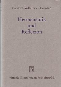 Produktbild: Hermeneutik und Reflexion