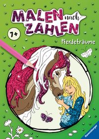 Bild vom Artikel Ravensburger Malen nach Zahlen ab 7 Jahren Pferdeträume - 48 Motive - Malheft für Kinder - Nummerierte Ausmalfelder vom Autor 