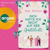 Produktbild: Dich hatte ich nicht auf der G&auml;steliste