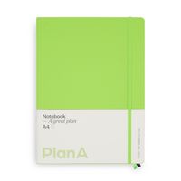 Produktbild Notizbuch A4 Hardcover Kiwi Green Punktiert, 192 Seiten