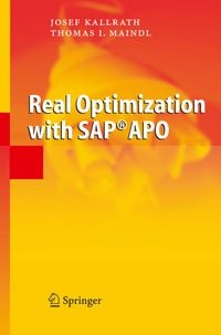 Produktbild: Real Optimization with SAP&reg; APO