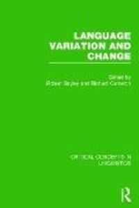 Produktbild: Language Variation and Change