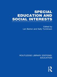 Produktbild: Special Education and Social Interests (RLE Edu M)