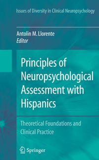 Produktbild: Principles of Neuropsychological Assessment with Hispanics