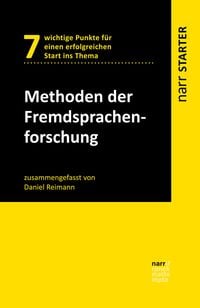 Produktbild: Methoden der Fremdsprachenforschung