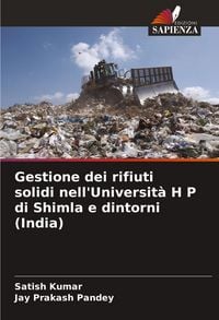 Produktbild: Gestione dei rifiuti solidi nell'Universit&agrave; H P di Shimla e dintorni (India)