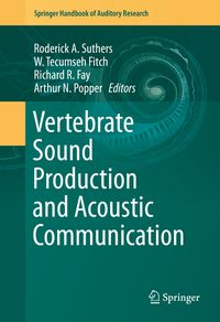 Produktbild: Vertebrate Sound Production and Acoustic Communication